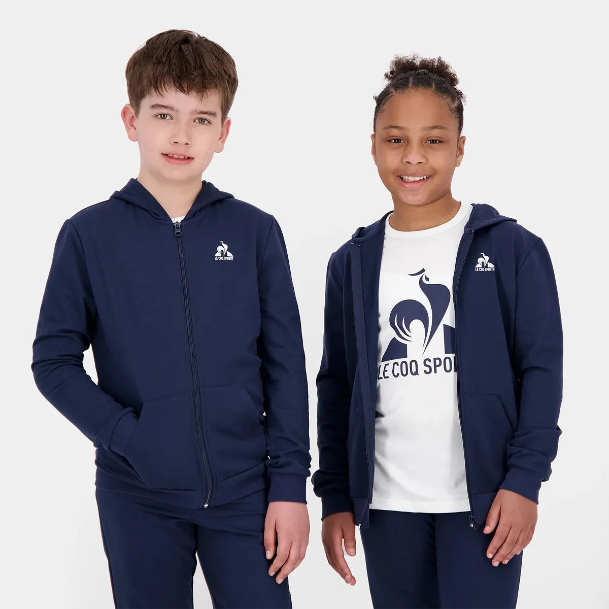 Felpa Le Coq Sportif Junior Essentiel Zip