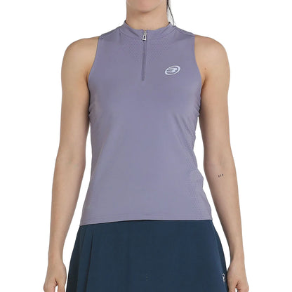 Canotta Bullpadel Donna Pure Color 1/4 Zip Ourol