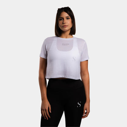 T-Shirt Second Serve Donna Open Court