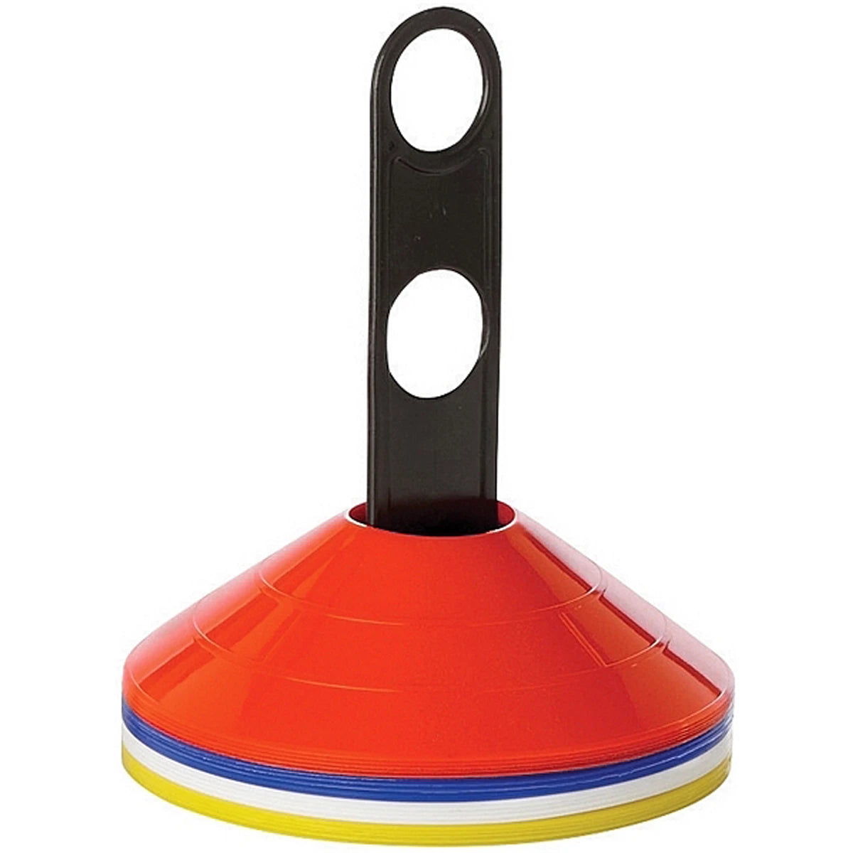 Kit di Delimitazione 20 Coppette e Supporto Mix di 4 Colori