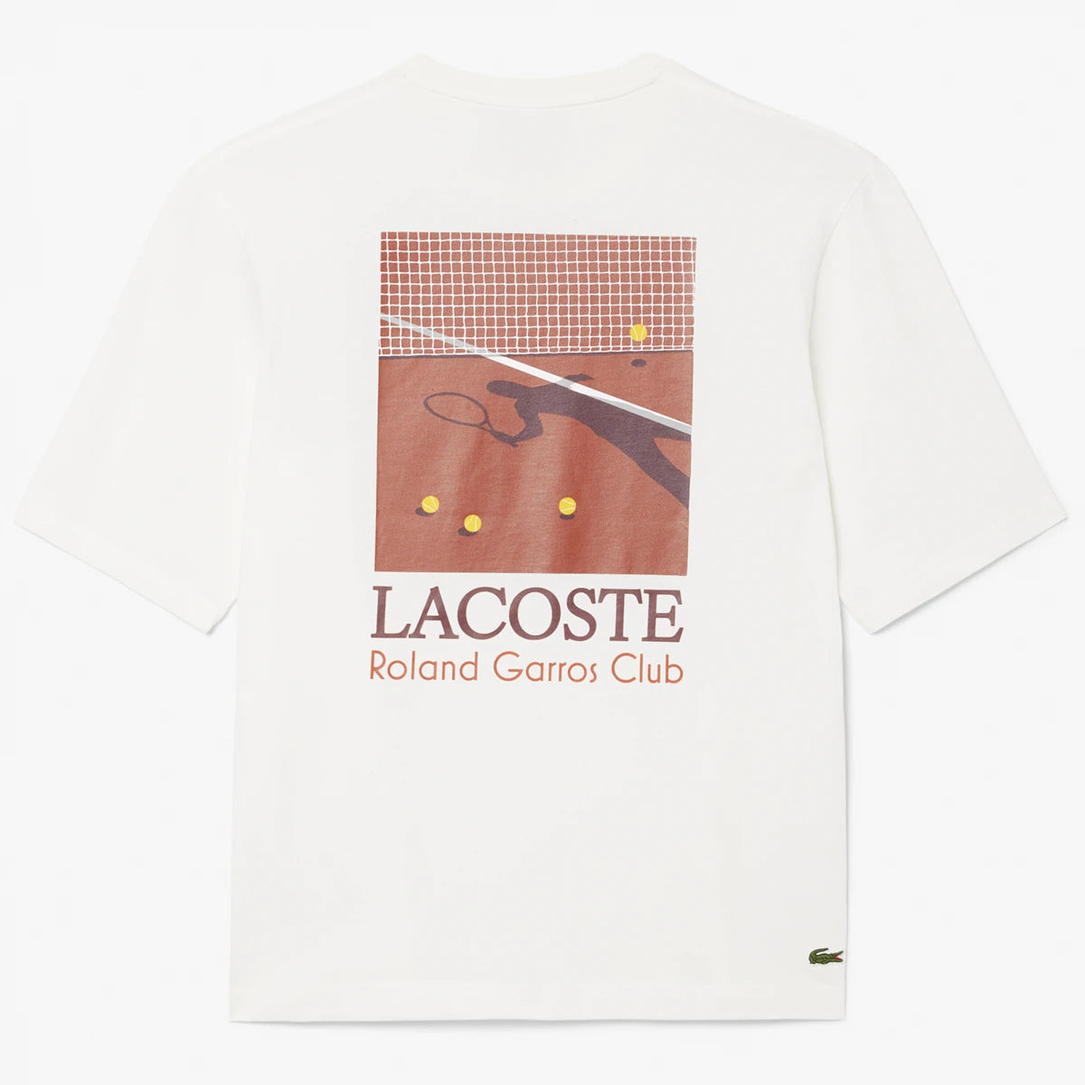 T-Shirt Lacoste Roland Garros Club Grafica