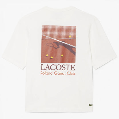 T-Shirt Lacoste Roland Garros Club Grafica