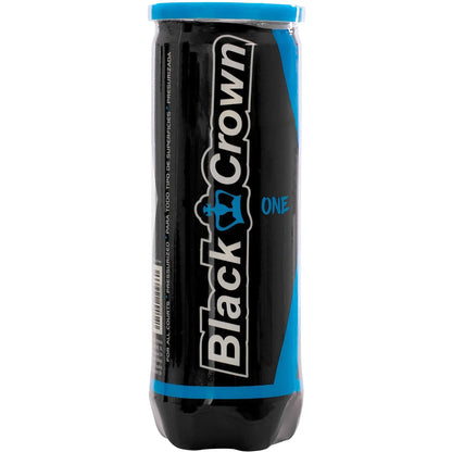 Cartone da 24 Tubetti di Palline da padel Black Crown One