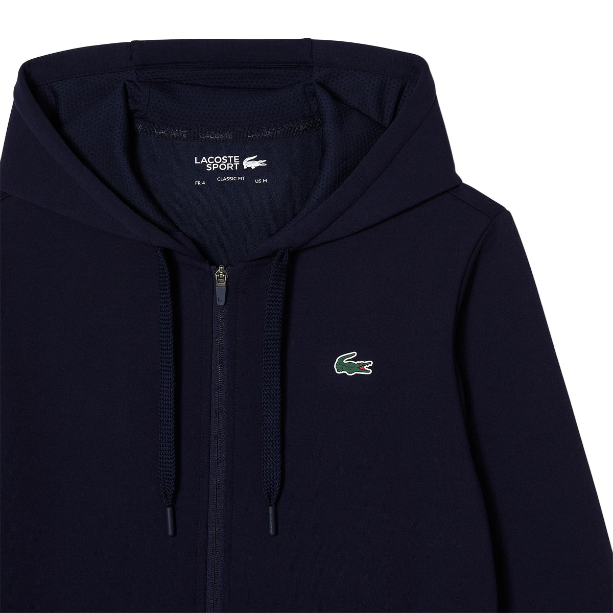 Felpa Lacoste con cappuccio Fz Core Performance