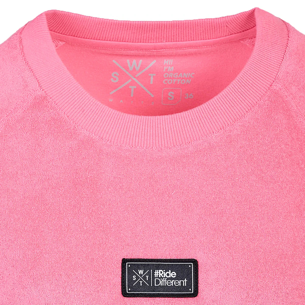 T-Shirt Watts Donna Fusion Spugna