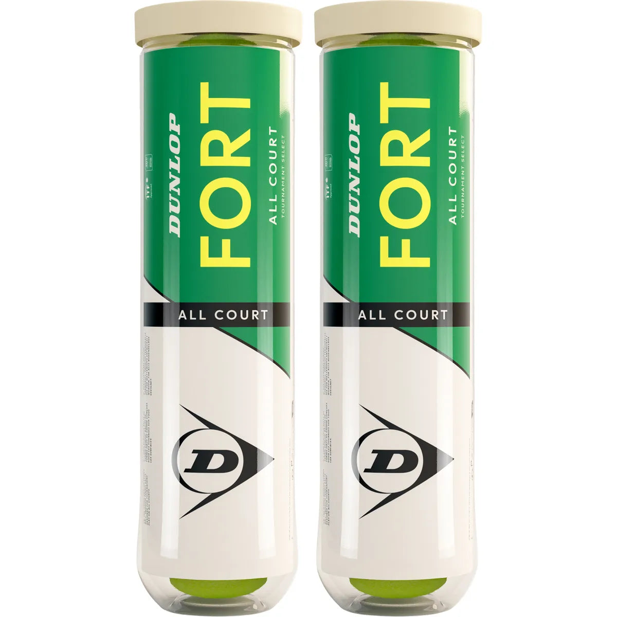 Bipack da 4 Palline Dunlop Fort Tournament Select