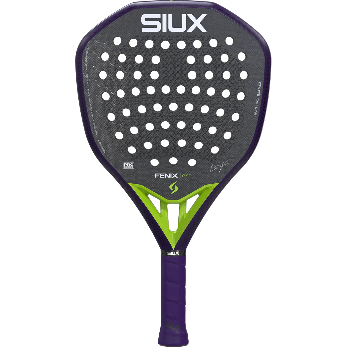 Racchetta da padel Siux Fenix Pro 2026 Glow Purple