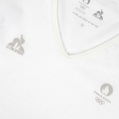 T-Shirt Le Coq Sportif Collo a V Paris 2024 Essentiel