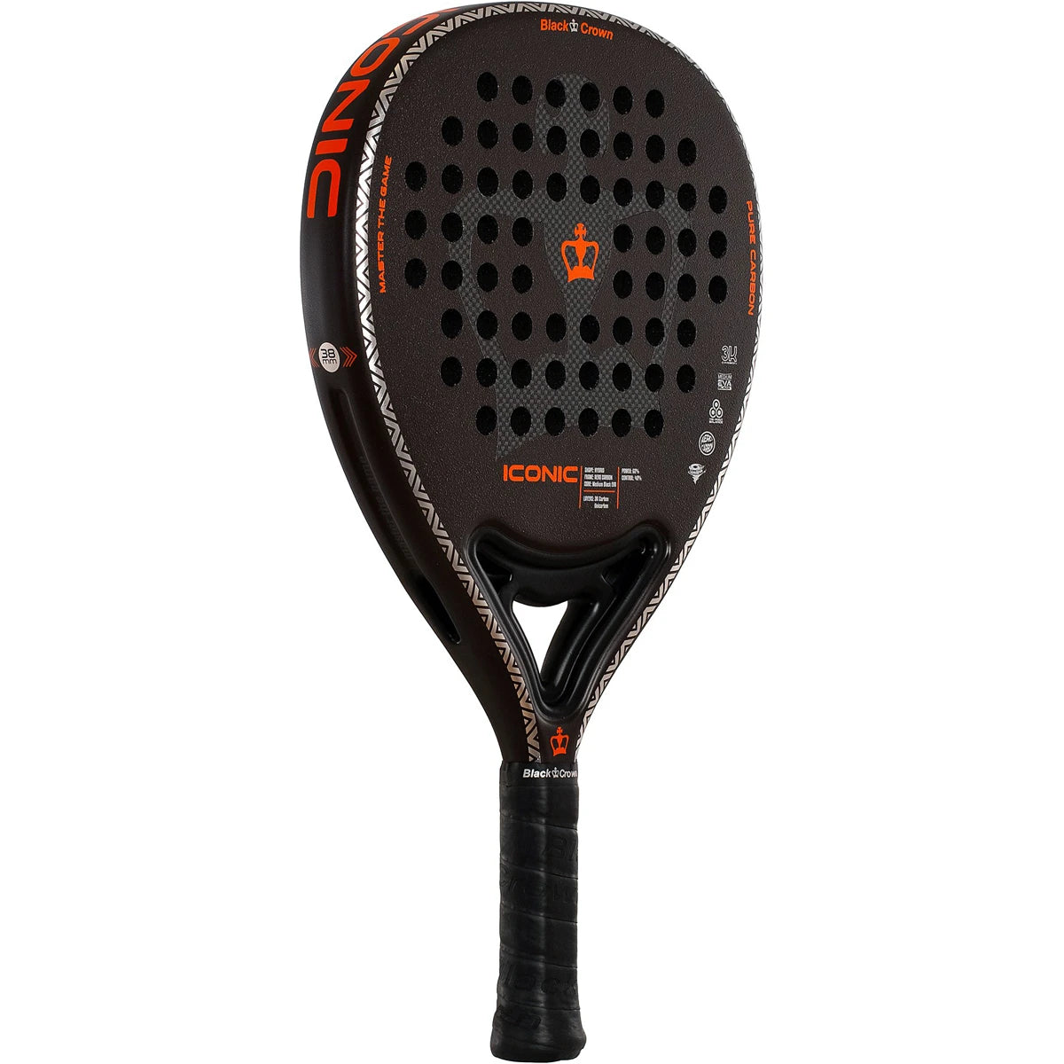Racchetta da padel Black Crown Iconic