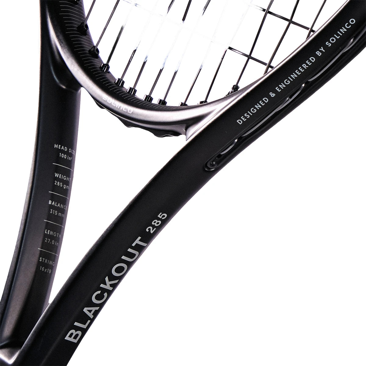 Racchetta da tennis Solinco Blackout (285 Gr)