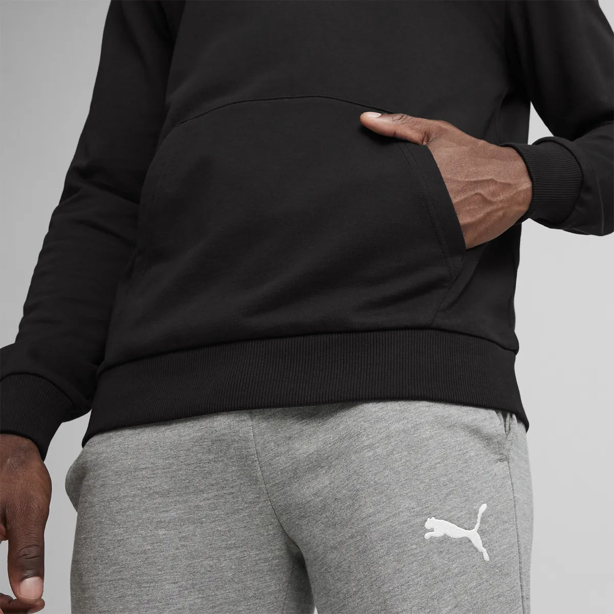 Felpa Puma Casual Team Goal con cappuccio