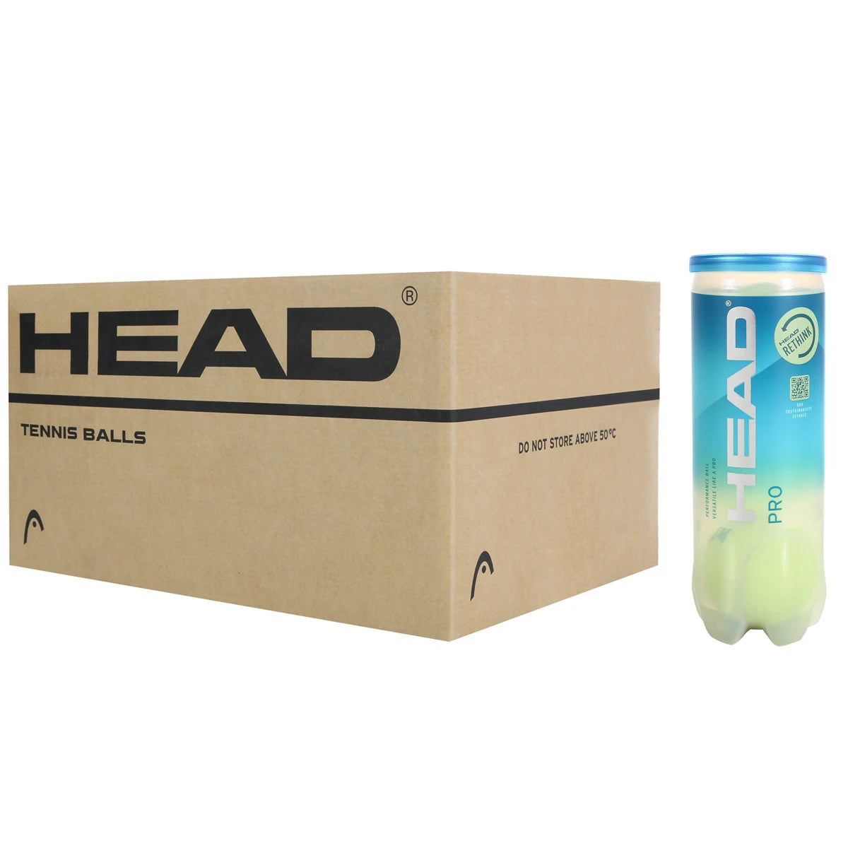 Cartone da 24 Tubetti da 3 Palline Head Pro