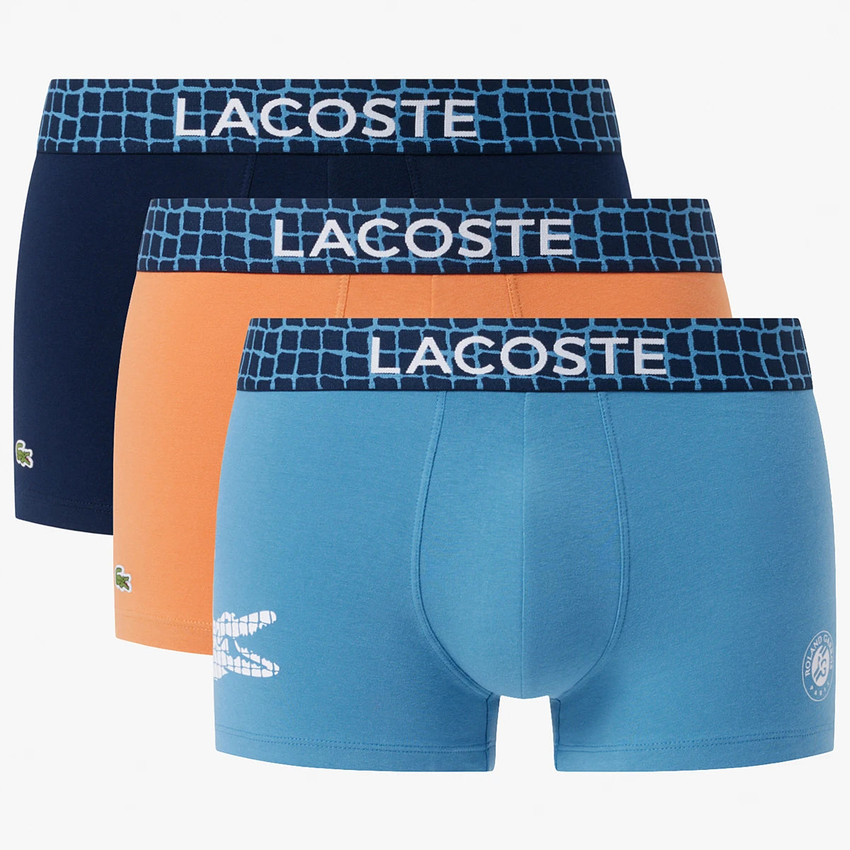 Confezione da 3 Boxer Lacoste Roland Garros