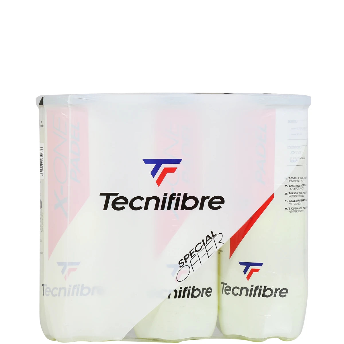 Tripack da 3 Palline da padel Tecnifibre X-One