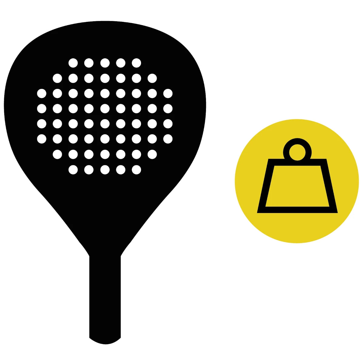Opzione Misure Spec 5 Racchette Padel