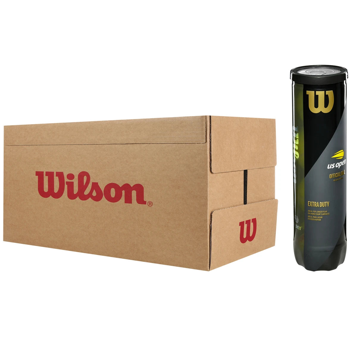 Cartone da 18 Tubetti da 4 Palline Wilson Us Open