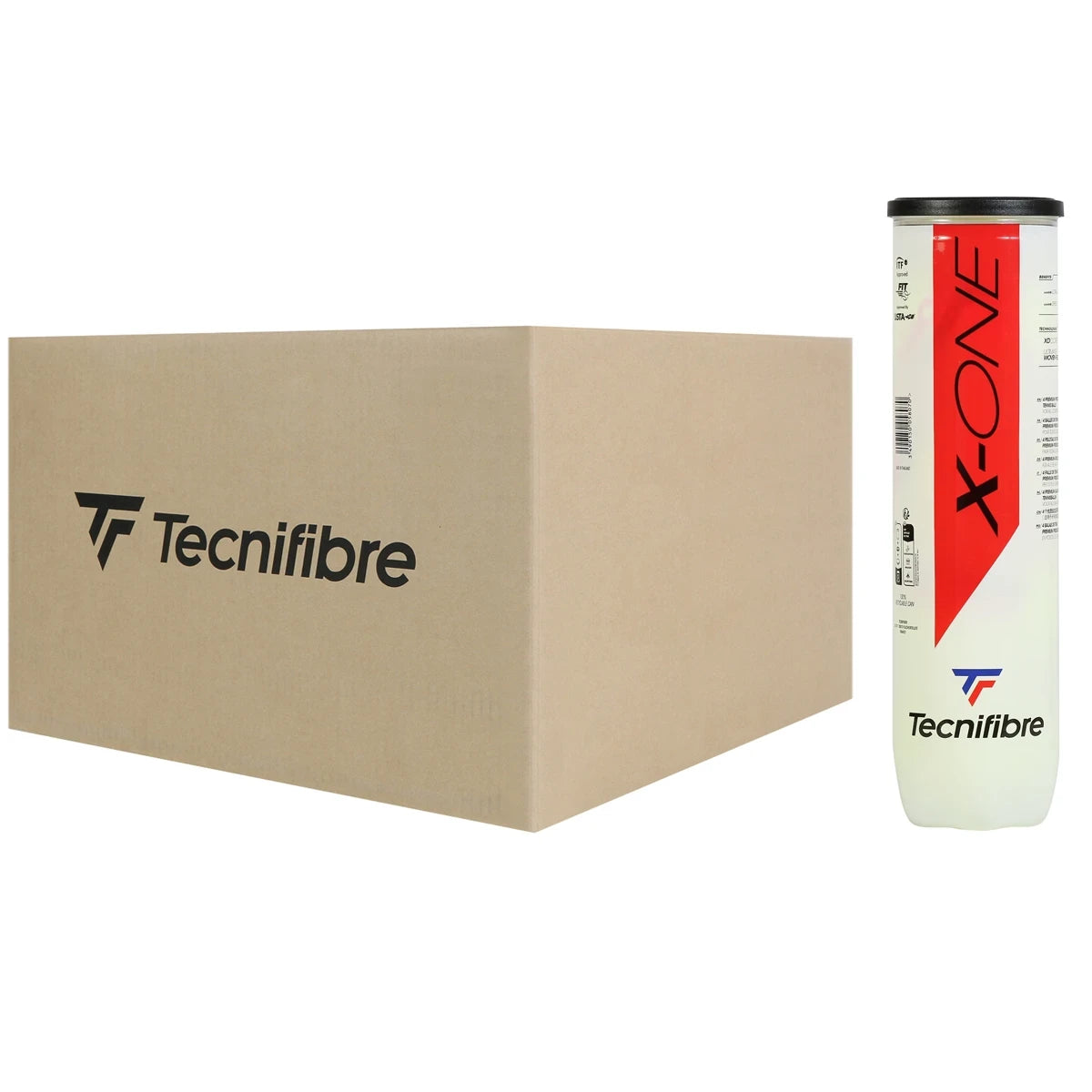 Cartone da 36 Tubetti da 4 Palline Tecnifibre X-One