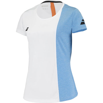 T-Shirt Babolat Donna Play Manica a Cappuccio