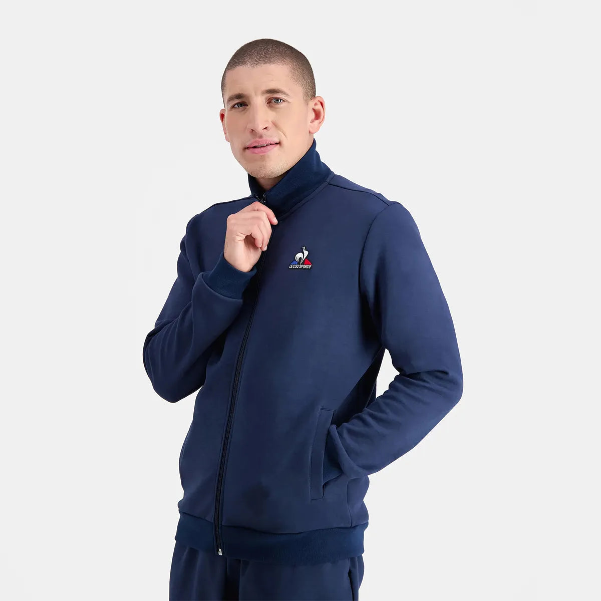 Felpa Le Coq Sportif Full Zip Essentiels