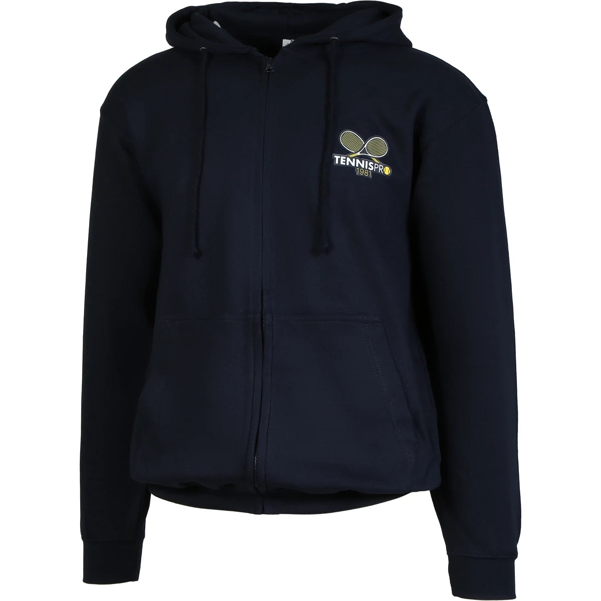 Felpa Tennispro Unisex Con Cappuccio Full Zip