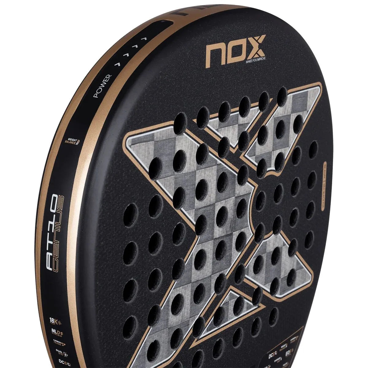 Racchetta Test di Padel Nox AT10 Genius 18K Alum By Agustin Tapia