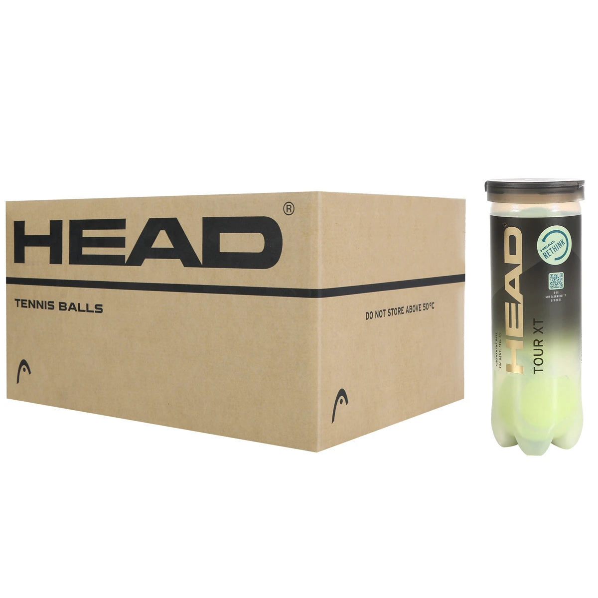 Cartone da 24 Tubetti da 3 Palline Head Tour Xt