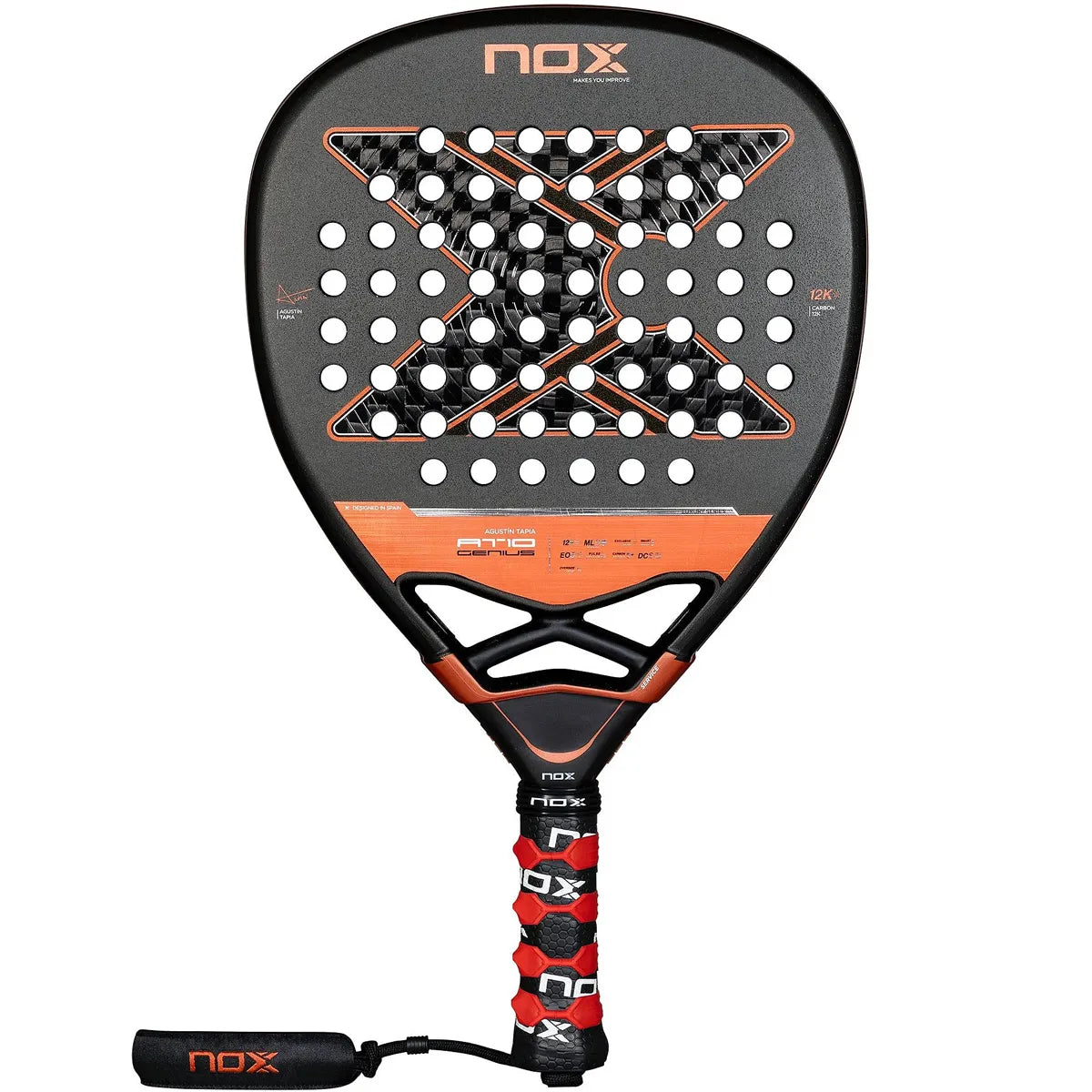 Racchetta da padel Nox At10 Genius Attack 12K By Agustin Tapia