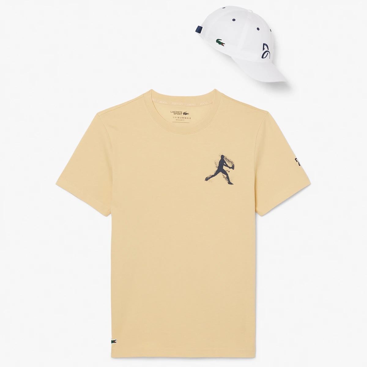 Pack Fan Lacoste Djokovic T-Shirt + Cappellino