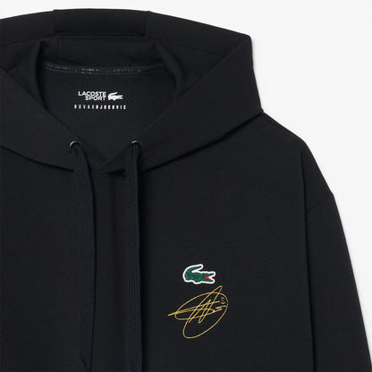 Felpa con cappuccio Lacoste Djokovic On Court