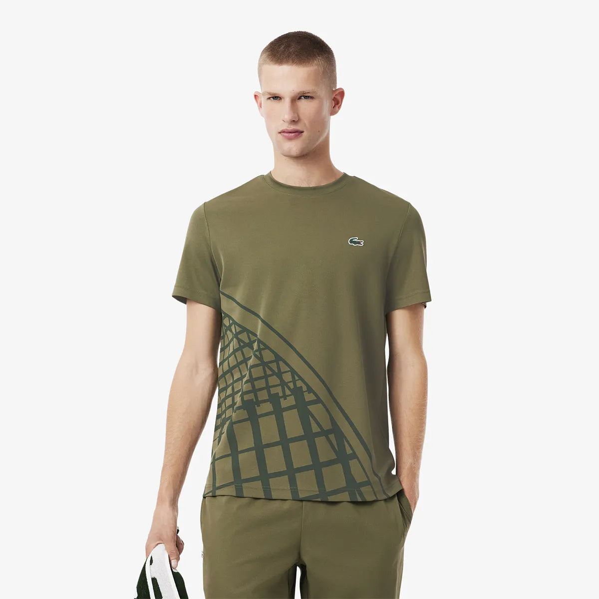 T-Shirt Lacoste Training Atleta Asia / Europa