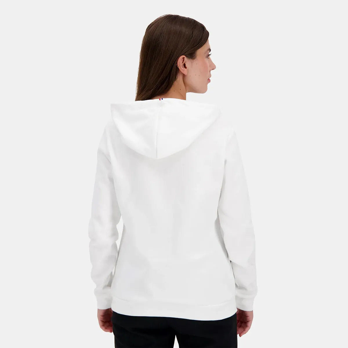 Felpa Le Coq Sportif Donna Essenziale Con Cappuccio
