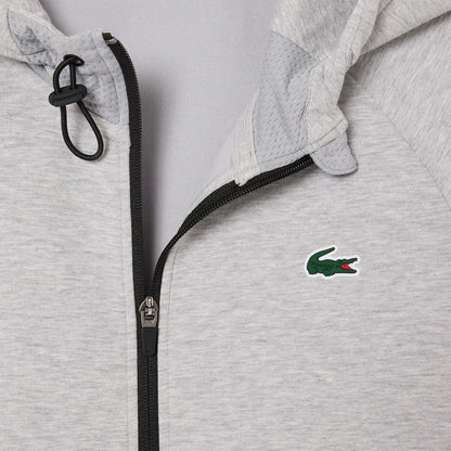 Felpa Lacoste Core Performance con cappuccio Fz Mesh