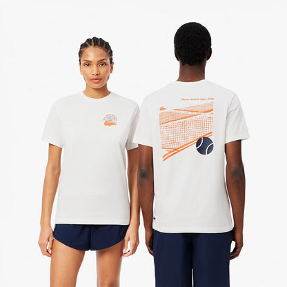 T-Shirt Lacoste Mutua Madrid Open Graphique