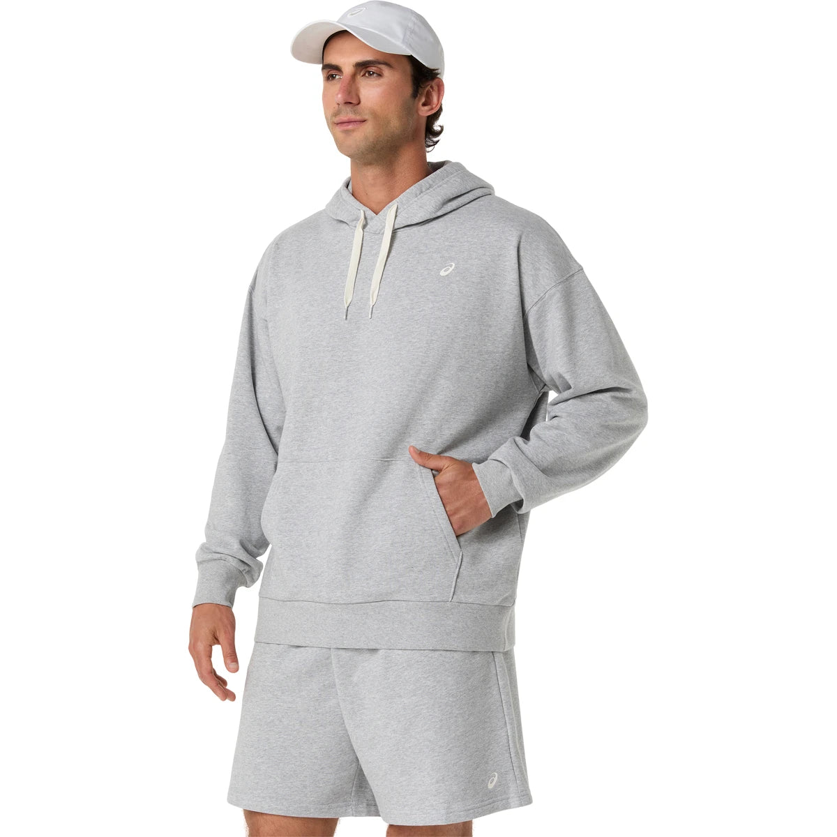 Felpa con cappuccio Asics French Terry Relaxed