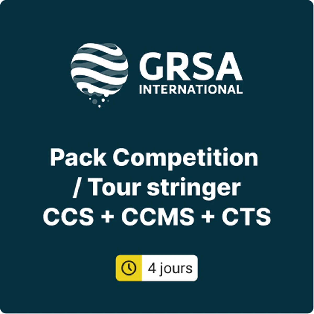 Pack Stage Formazione Grsa Competition + Tour Stringer