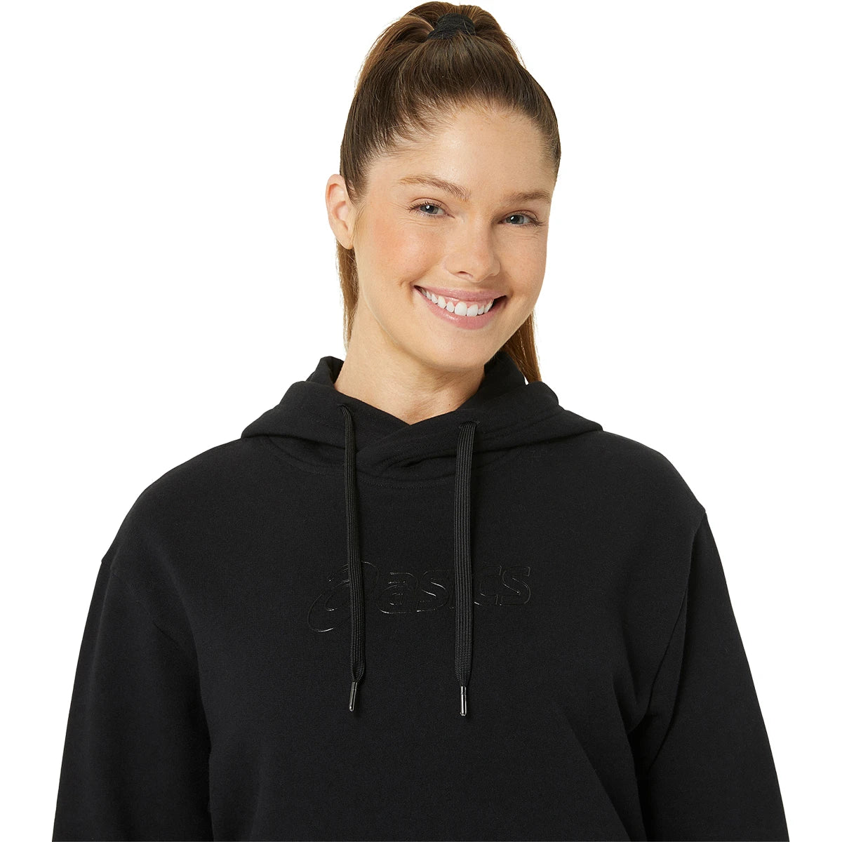 Felpa Asics Donna Training con cappuccio