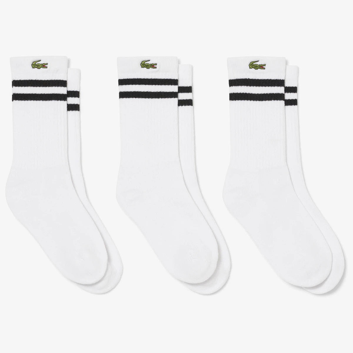 3 Paia di Calze Lacoste Junior Core Performance