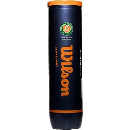 Tubetto da 4 Palline Wilson Roland Garros Clay Court