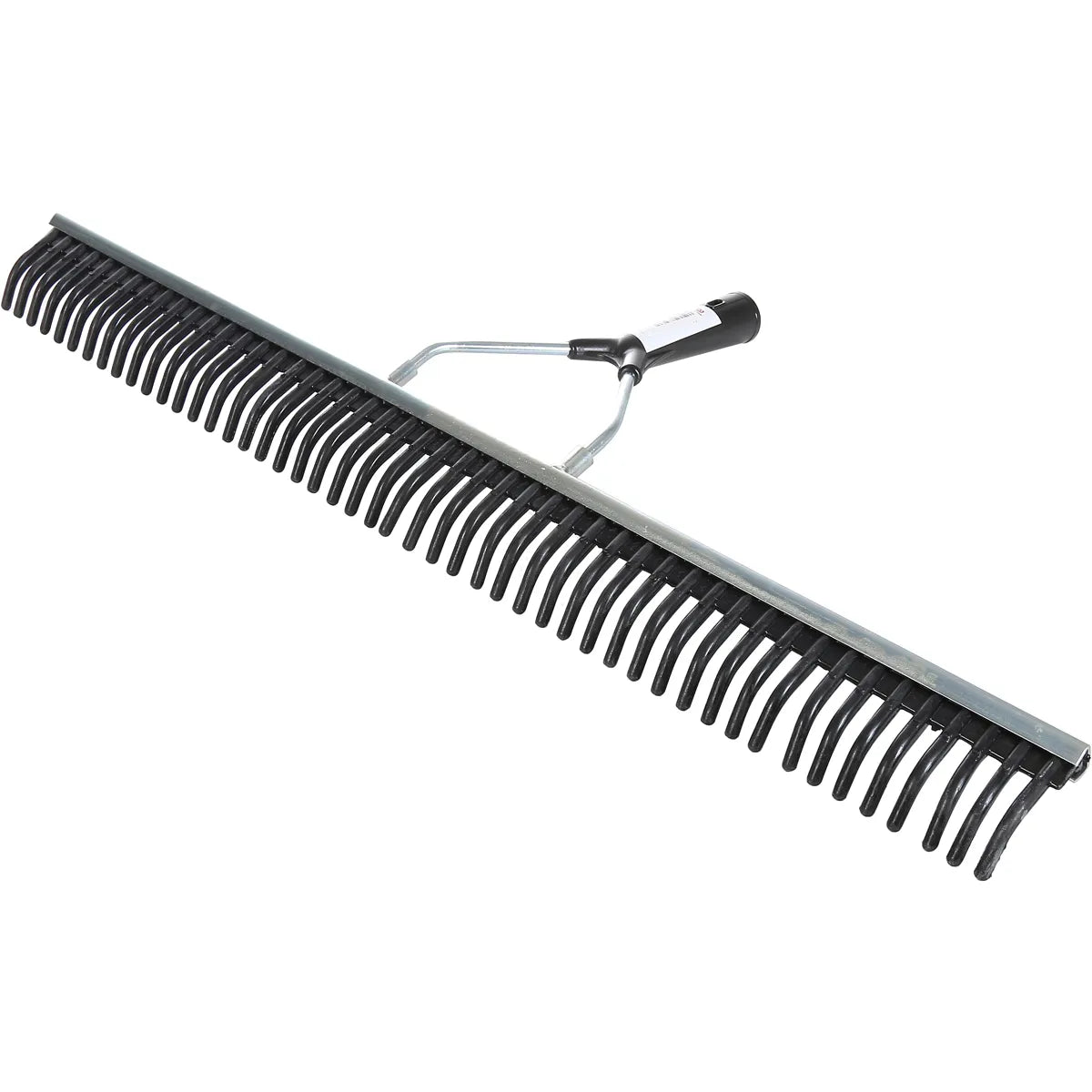 Rastrello Gomma Larghezza 75 Cm con Manico in Legno