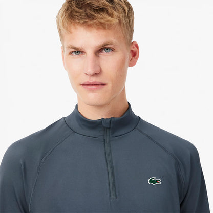 Felpa Lacoste Essentials Maniche Lunghe 1/2 Zip