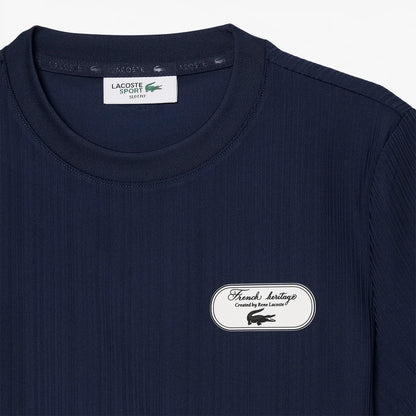 T-Shirt Donna Lacoste Heritage