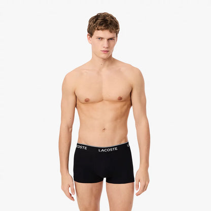 Confezione da 3 Boxer Lacoste Cotone