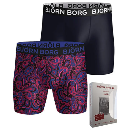 Confezione da 2 Boxer Bjorn Borg Sports Microfibra