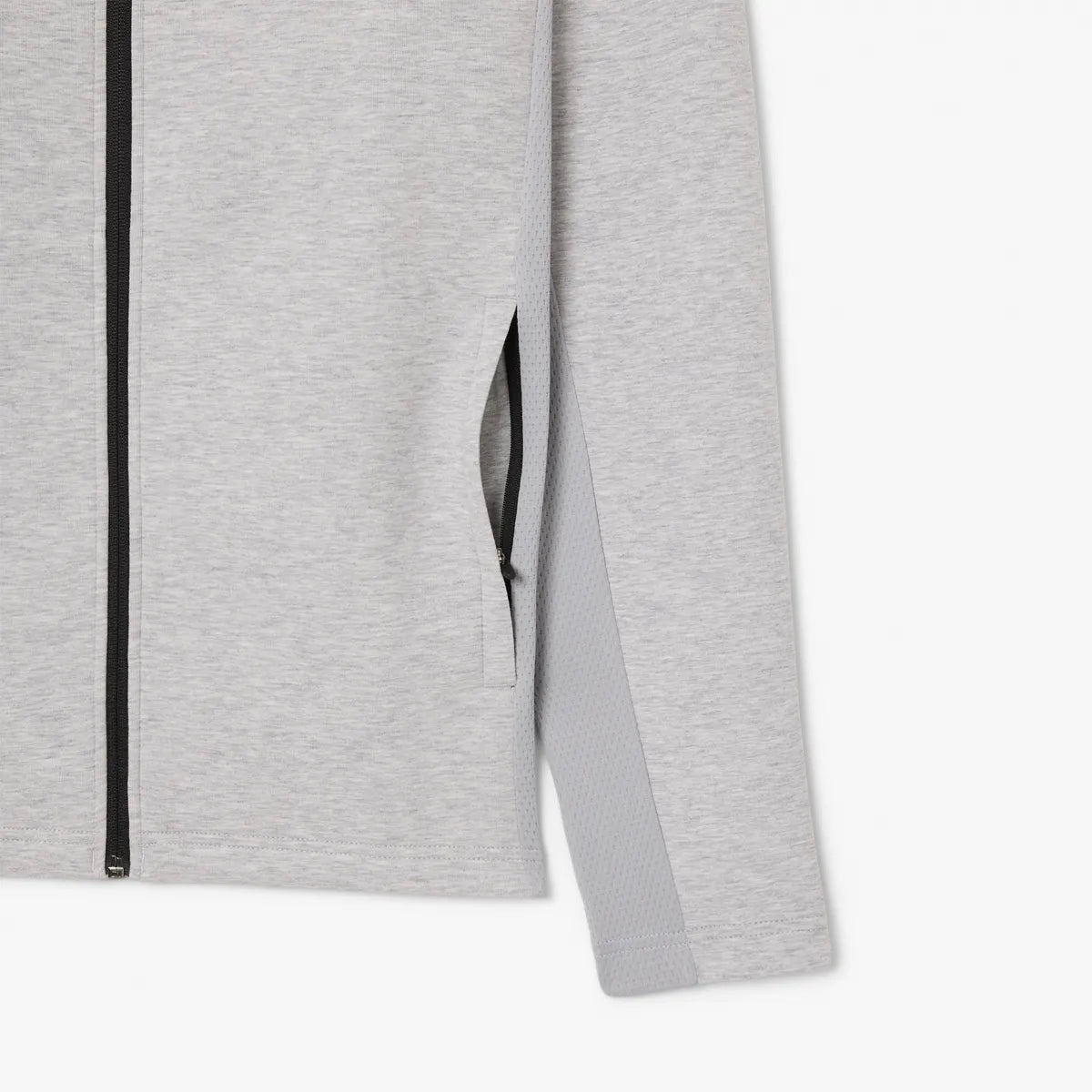 Felpa Lacoste Core Performance con cappuccio Fz Mesh