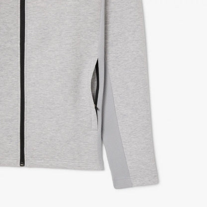 Felpa Lacoste Core Performance con cappuccio Fz Mesh