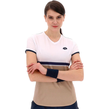 T-Shirt Lotto Donna Tech V - D1