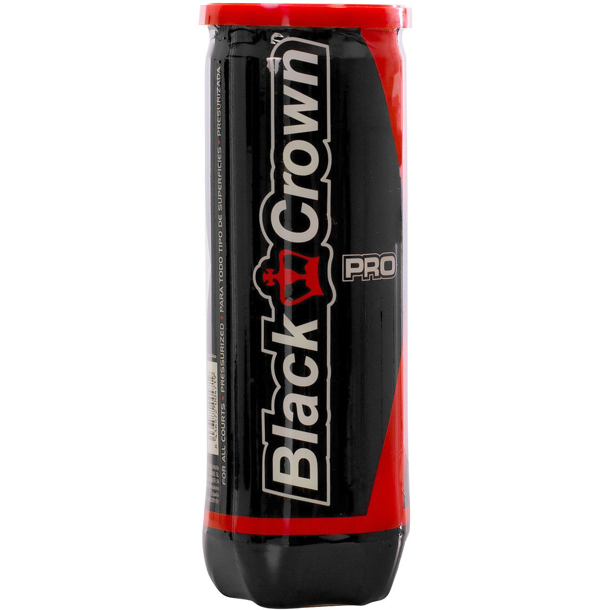 Tubo da 3 Palline da padel Black Crown Pro