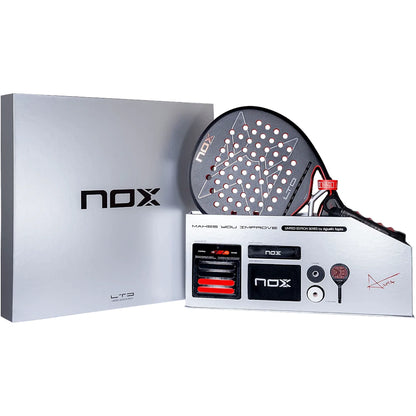 Pack Racchetta da Padel Nox At10 Genius 12K Xtrem Limited