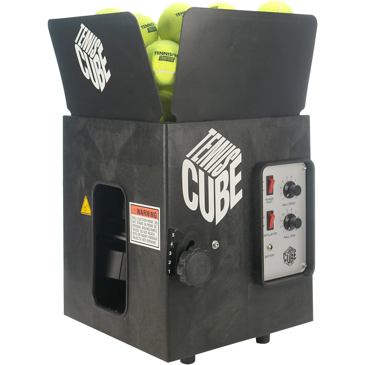 Lanciatore di palline Tutor Cube a batteria