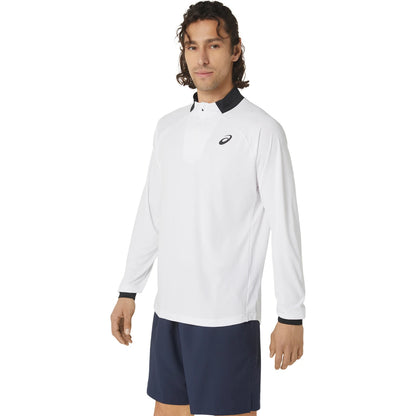 T-Shirt Asics Court Maniche Lunghe 1/2 Zip